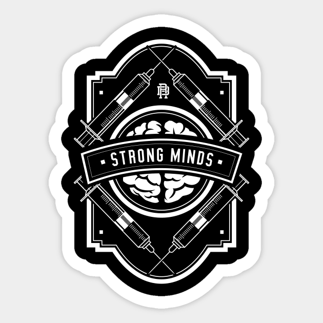 Strong Minds Vaccine Sticker by Z1